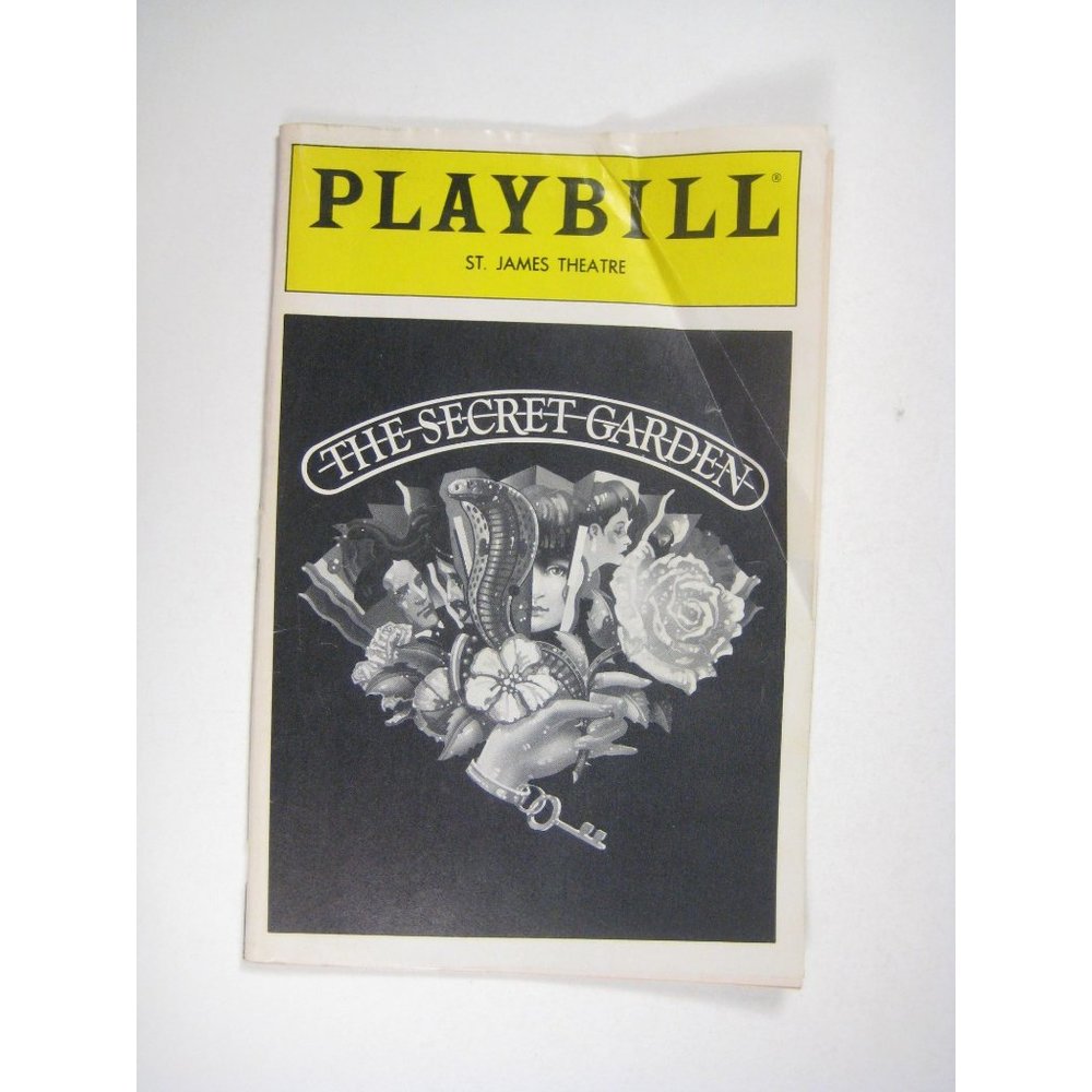 he Secret Garden Playbill St James Theatre July 1992 Rebecca Luker Lydia Ooghe
